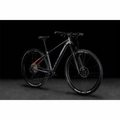 Cube Reaction Pro Hardtail Bike (2022) -VTT Soldes Magasin CUBE Reaction Pro Hardtail Bike 512100 Grey Orange 2022 06
