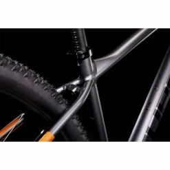 Cube Reaction Pro Hardtail Bike (2022) -VTT Soldes Magasin CUBE Reaction Pro Hardtail Bike 512100 Grey Orange 2022 08