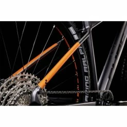Cube Reaction Pro Hardtail Bike (2022) -VTT Soldes Magasin CUBE Reaction Pro Hardtail Bike 512100 Grey Orange 2022 09