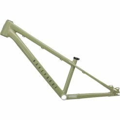 Nukeproof Solum Alloy Frame - Green / Black -VTT Soldes Magasin Nukeproof DSolum 260 Alloy Mountain Bike Frame 2022 Artichoke Green 04