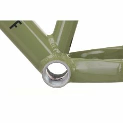 Nukeproof Solum Alloy Frame - Green / Black -VTT Soldes Magasin Nukeproof DSolum 260 Alloy Mountain Bike Frame 2022 Artichoke Green 14