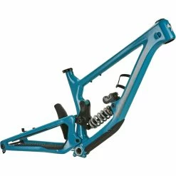 Nukeproof Giga 297 Carbon Mountain Bike Frame (Push Shock) 66 Nukeproof Giga 297 Carbon Mountain Bike Frame (Push Shock) -VTT Soldes Magasin Nukeproof Giga 297 Carbon Mountain Bike Frame Push Shock 2022 Teal 02