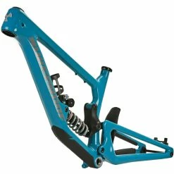 Nukeproof Giga 297 Carbon Mountain Bike Frame (Push Shock) 69 Nukeproof Giga 297 Carbon Mountain Bike Frame (Push Shock) -VTT Soldes Magasin Nukeproof Giga 297 Carbon Mountain Bike Frame Push Shock 2022 Teal 05