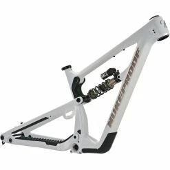 Nukeproof Mega 290 Carbon Mountain Bike Frame Medium (EXT Sh 61 Nukeproof Mega 290 Carbon Mountain Bike Frame Medium (EXT Sh -VTT Soldes Magasin Nukeproof Mega 290 Carbon Frame EXT Shock White 02