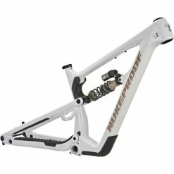 Nukeproof Mega 297 Carbon Frame (EXT Shock) 63 Nukeproof Mega 297 Carbon Frame (EXT Shock) -VTT Soldes Magasin Nukeproof Mega 297 Carbon Frame EXT Shock 2022 White 02