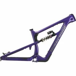 Nukeproof Mega 297 Carbon Mountain Bike Frame (Fast Shock) -VTT Soldes Magasin Nukeproof Mega 297 Carbon MTB Suspension Frame Fast Shock 2022 Purple 01