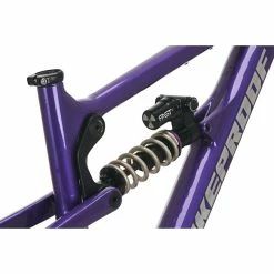 Nukeproof Mega 297 Carbon Mountain Bike Frame (Fast Shock) -VTT Soldes Magasin Nukeproof Mega 297 Carbon MTB Suspension Frame Fast Shock 2022 Purple 12