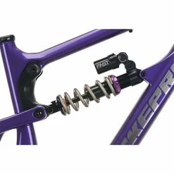 Nukeproof Mega 297 Carbon Mountain Bike Frame (Fast Shock) -VTT Soldes Magasin Nukeproof Mega 297 Carbon MTB Suspension Frame Fast Shock 2022 Purple 13