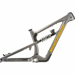 Nukeproof Mega 297 Carbon Mountain Bike Frame (Push Shock) -VTT Soldes Magasin Nukeproof Mega 297 Carbon Mountain Bike Frame Push Shock 2022 Silver 01