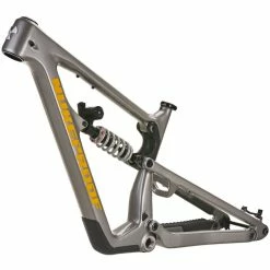 Nukeproof Mega 297 Carbon Mountain Bike Frame (Push Shock) -VTT Soldes Magasin Nukeproof Mega 297 Carbon Mountain Bike Frame Push Shock 2022 Silver 05