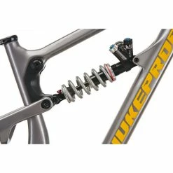Nukeproof Mega 297 Carbon Mountain Bike Frame (Push Shock) -VTT Soldes Magasin Nukeproof Mega 297 Carbon Mountain Bike Frame Push Shock 2022 Silver 13