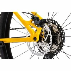 Nukeproof Scout 275 Elite Alloy Mountain Bike (SLX12) -VTT Soldes Magasin Nukeproof Scout 275 Elite Alloy Bike SLX12 2022 Factory Yellow 17