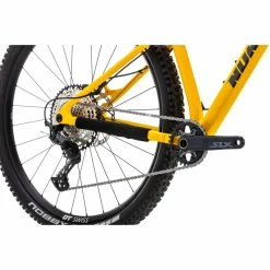 Nukeproof Scout 290 Elite Alloy Mountain Bike (SLX12) -VTT Soldes Magasin Nukeproof Scout 290 Elite Alloy Bike SLX12 2022 Factory Yellow 15