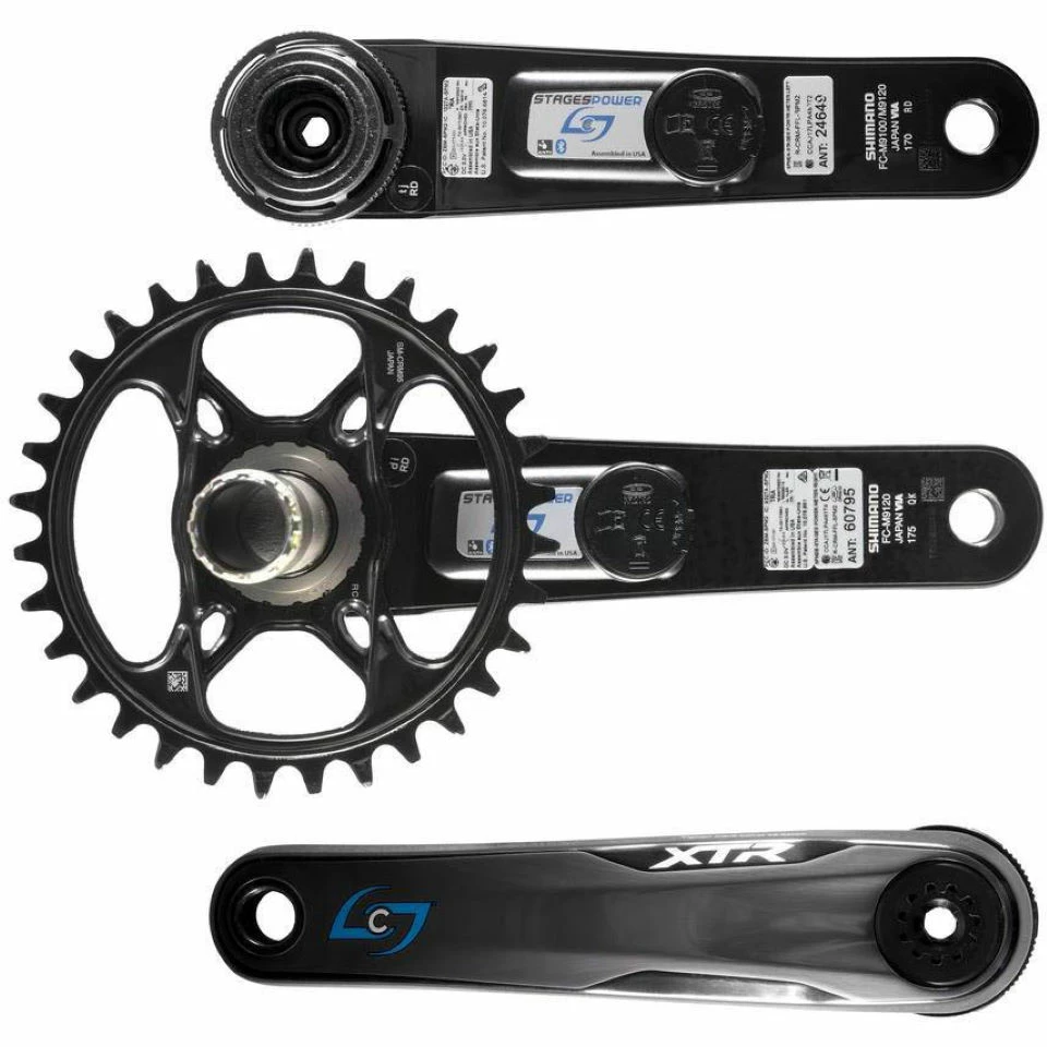 Stages Cycling Power Meter G3 XTR M9120 LR 1 Stages Cycling Power Meter G3 XTR M9120 LR