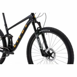 Vitus Rapide FS CRX Mountain Bike -VTT Soldes Magasin Vitus Rapide FS CRX Mountain Bike 2022 Black Mango 11